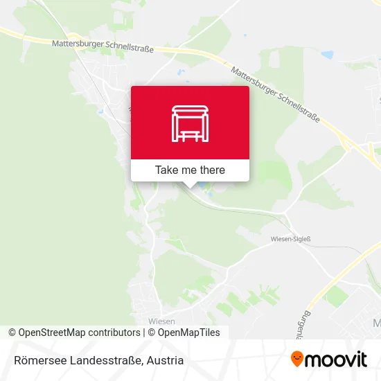 Römersee Landesstraße map