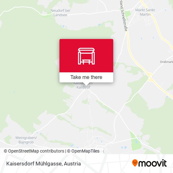 Kaisersdorf Mühlgasse map