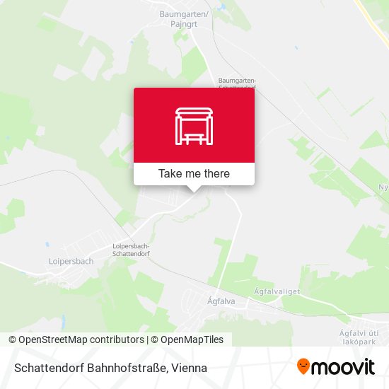 Schattendorf Bahnhofstraße map