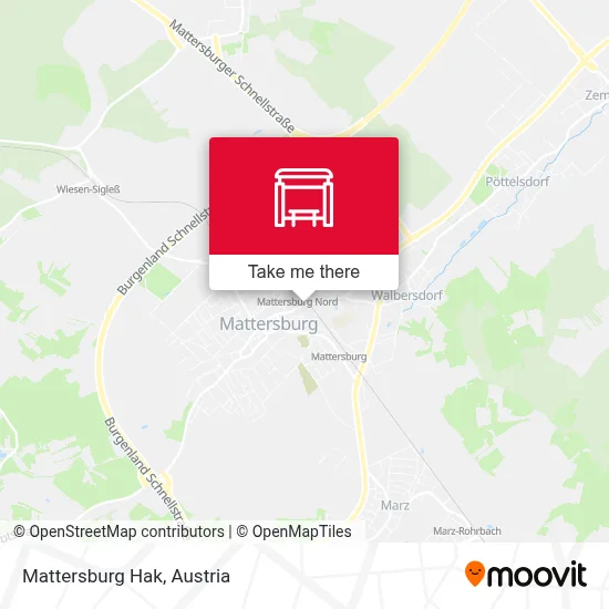 Mattersburg Hak map
