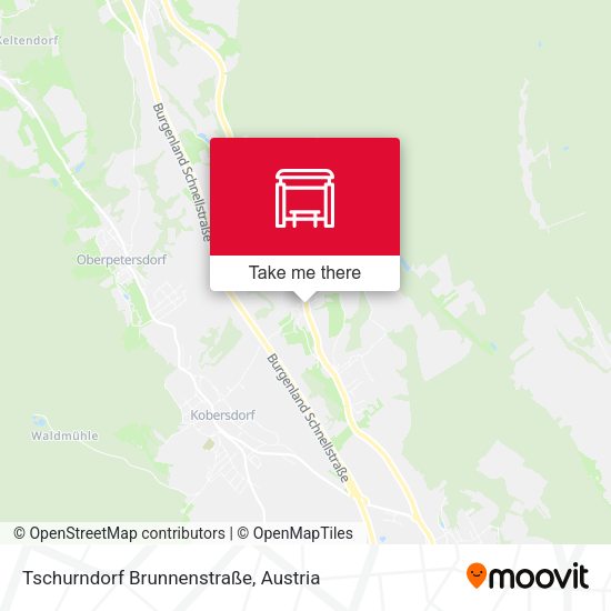 Tschurndorf Brunnenstraße map