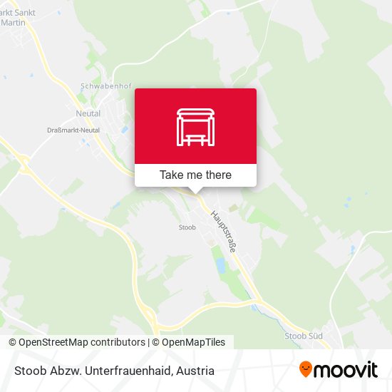 Stoob Abzw. Unterfrauenhaid map