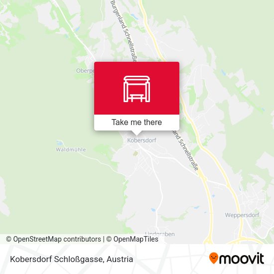 Kobersdorf Schloßgasse map