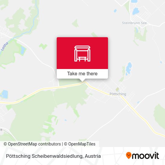 Pöttsching Scheibenwaldsiedlung map