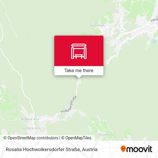 Rosalia Hochwolkersdorfer Straße map