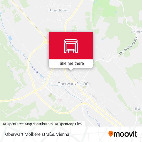 Oberwart Molkereistraße map