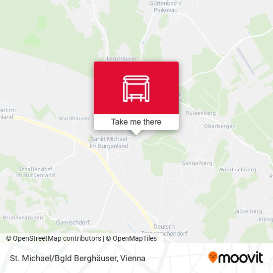 St. Michael/Bgld Berghäuser map