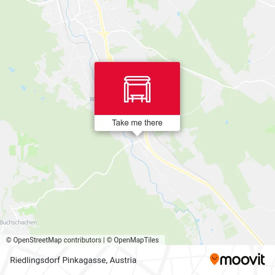 Riedlingsdorf Pinkagasse map