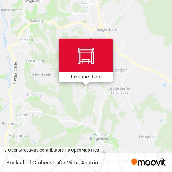 Bocksdorf Grabenstraße Mitte map
