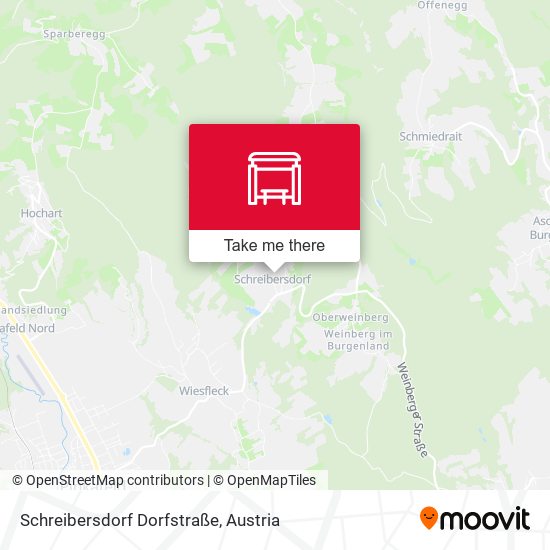 Schreibersdorf Dorfstraße map