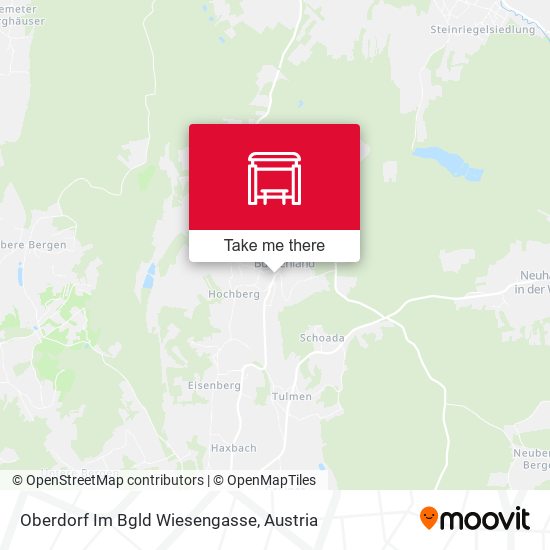 Oberdorf Im Bgld Wiesengasse map