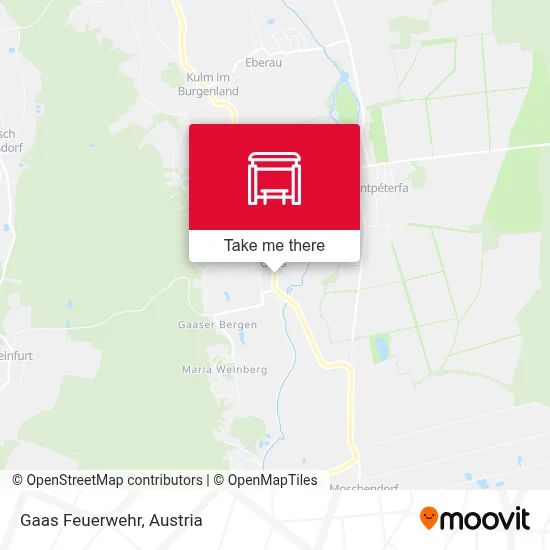 Gaas Feuerwehr map