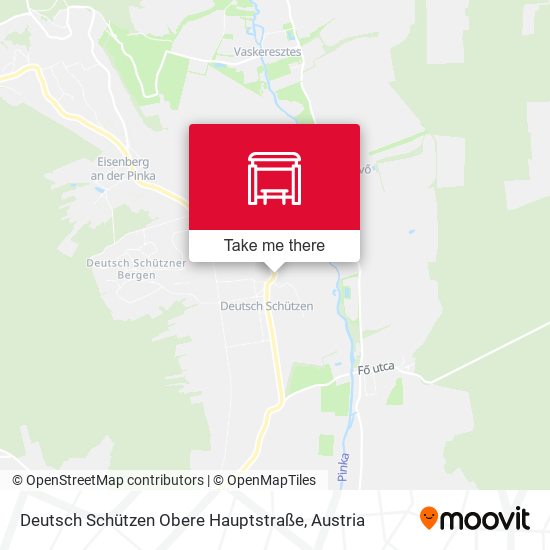 Deutsch Schützen Obere Hauptstraße map