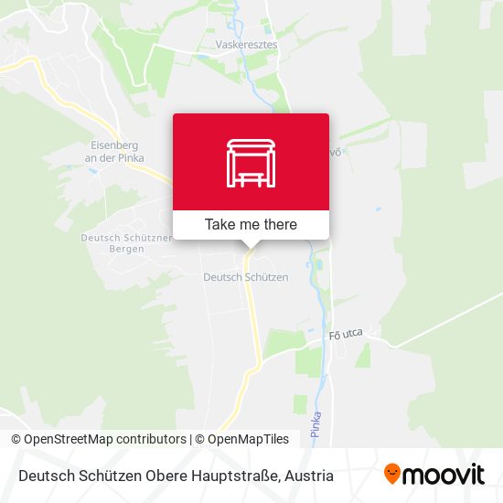 Deutsch Schützen Obere Hauptstraße map