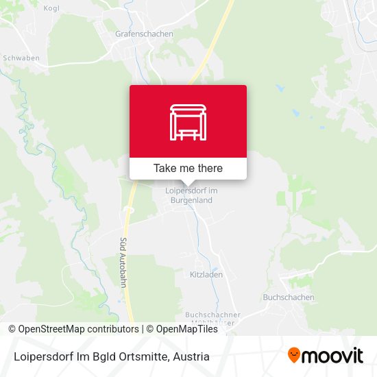 Loipersdorf Im Bgld Ortsmitte map