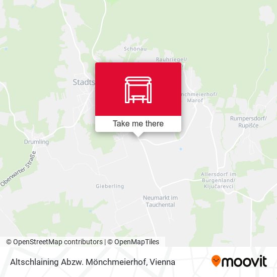 Altschlaining Abzw. Mönchmeierhof map