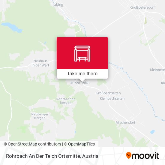 Rohrbach An Der Teich Ortsmitte map