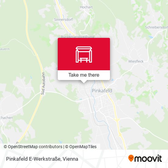 Pinkafeld E-Werkstraße map