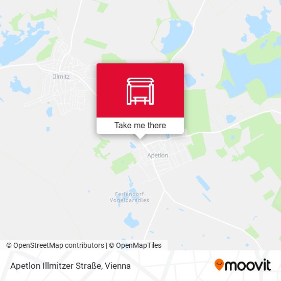 Apetlon Illmitzer Straße map