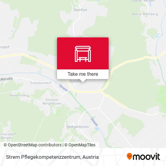 Strem Pflegekompetenzzentrum map