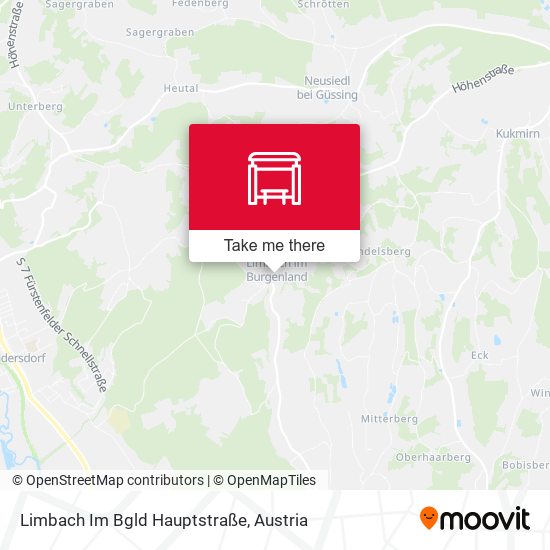 Limbach Im Bgld Hauptstraße map