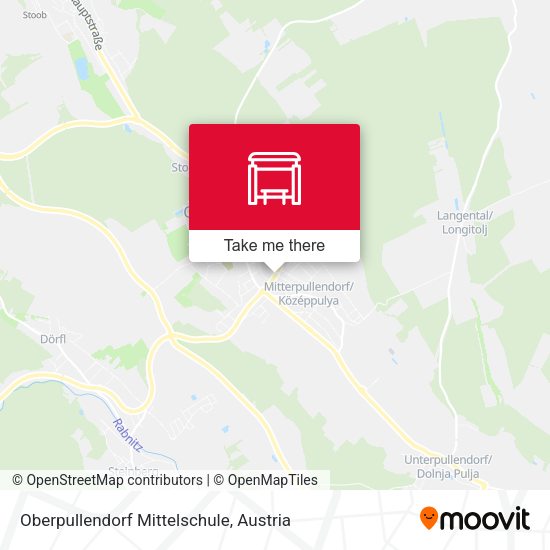 Oberpullendorf Mittelschule map