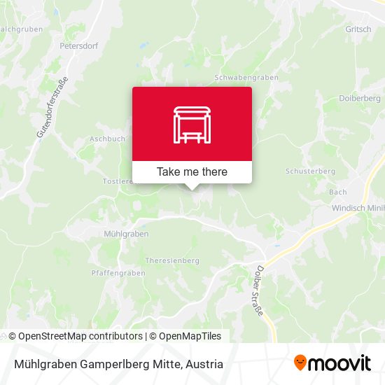 Mühlgraben Gamperlberg Mitte map