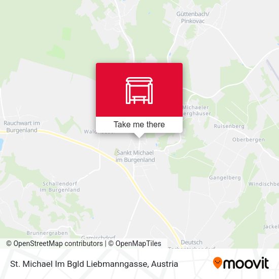 St. Michael Im Bgld Liebmanngasse map