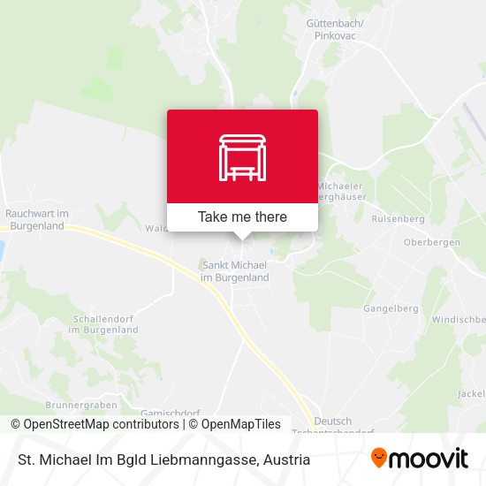 St. Michael Im Bgld Liebmanngasse map