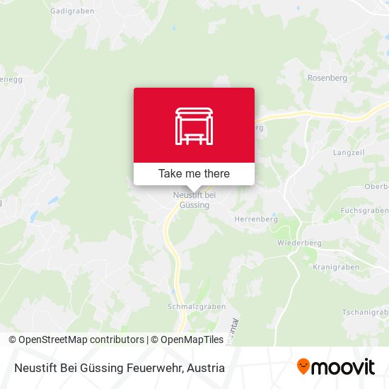Neustift Bei Güssing Feuerwehr map