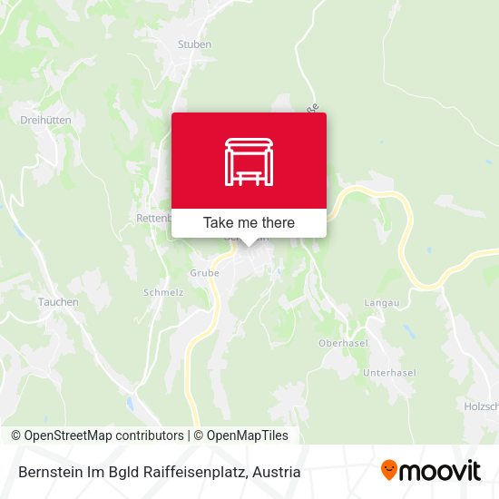 Bernstein Im Bgld Raiffeisenplatz map