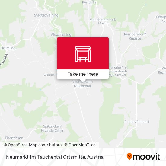 Neumarkt Im Tauchental Ortsmitte map