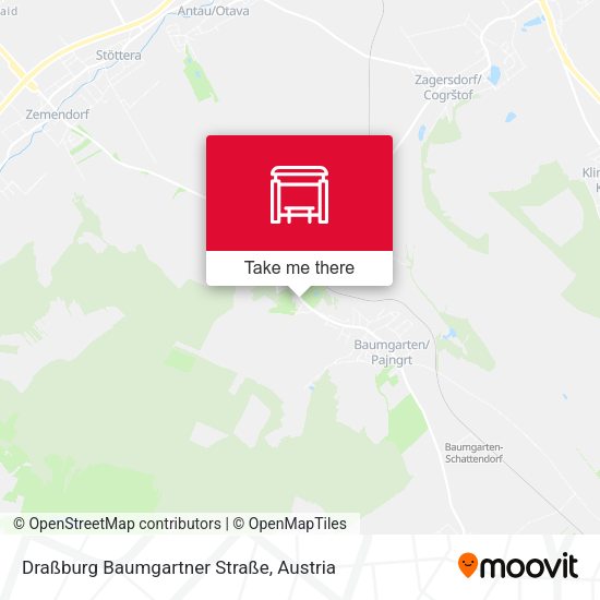 Draßburg Baumgartner Straße map