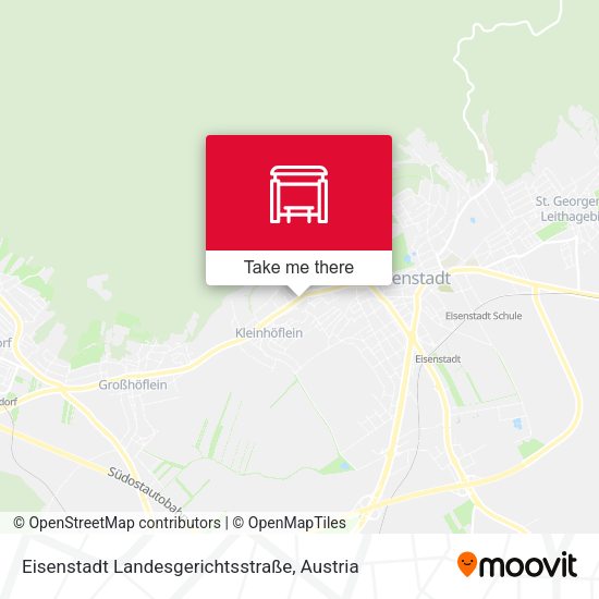 Eisenstadt Landesgerichtsstraße map
