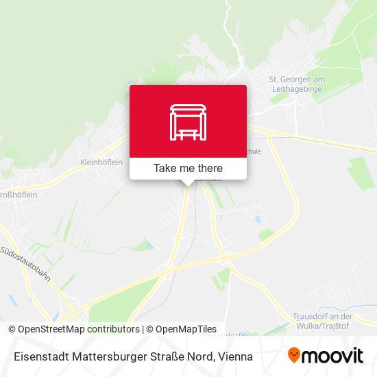 Eisenstadt Mattersburger Straße Nord map
