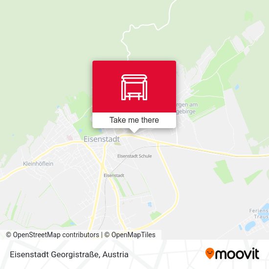 Eisenstadt Georgistraße map