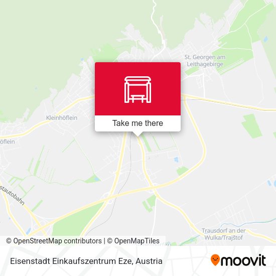 Eisenstadt Einkaufszentrum Eze map