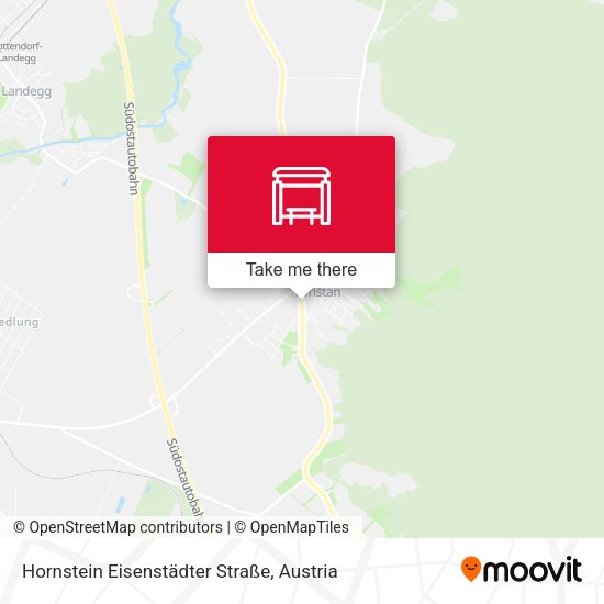 Hornstein Eisenstädter Straße map