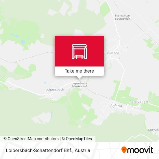 Loipersbach-Schattendorf Bhf. map