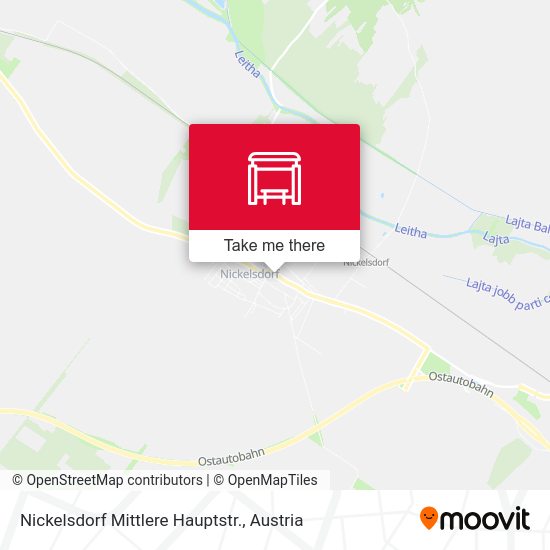 Nickelsdorf Mittlere Hauptstr. map