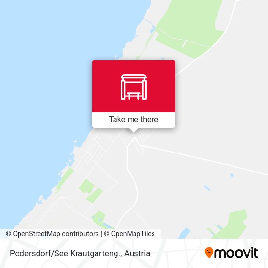 Podersdorf/See Krautgarteng. map