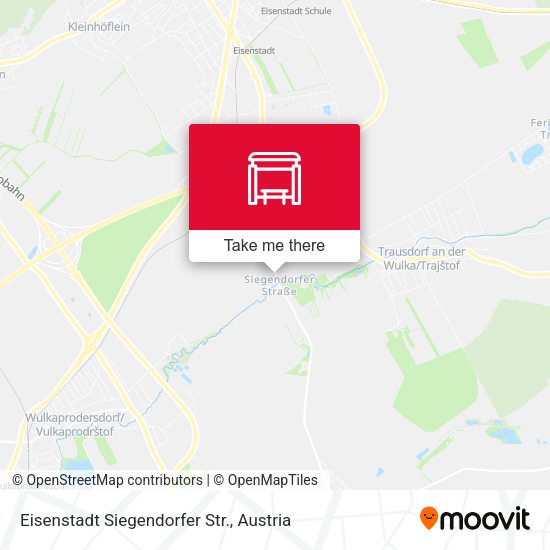 Eisenstadt Siegendorfer Str. map