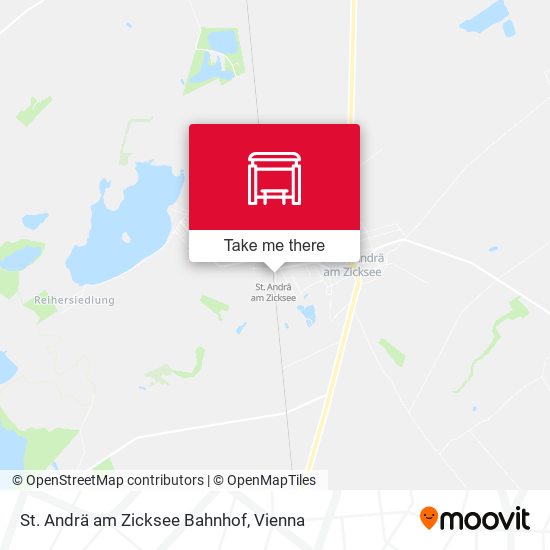 St. Andrä am Zicksee Bahnhof map
