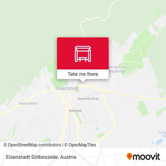 Eisenstadt Gölbeszeile map