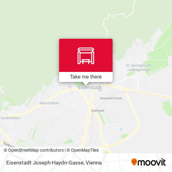 Eisenstadt Joseph-Haydn-Gasse map