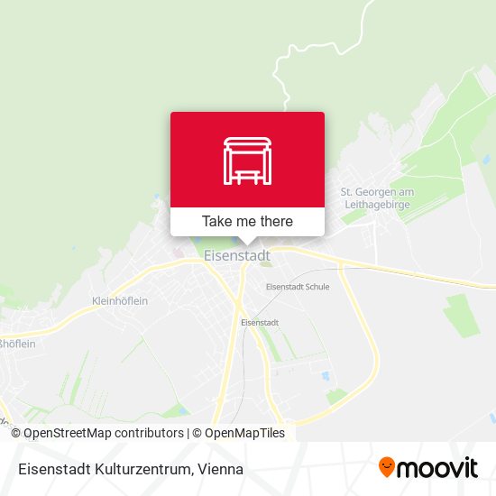 Eisenstadt Kulturzentrum map