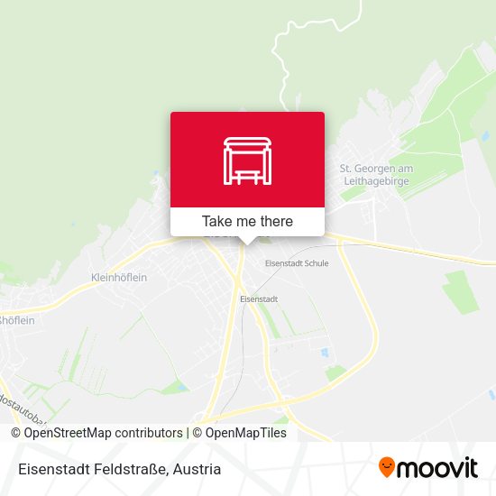Eisenstadt Feldstraße map