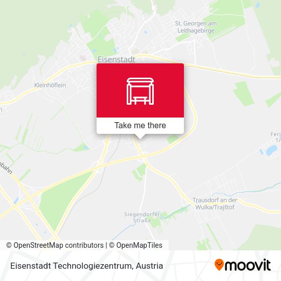 Eisenstadt Technologiezentrum map