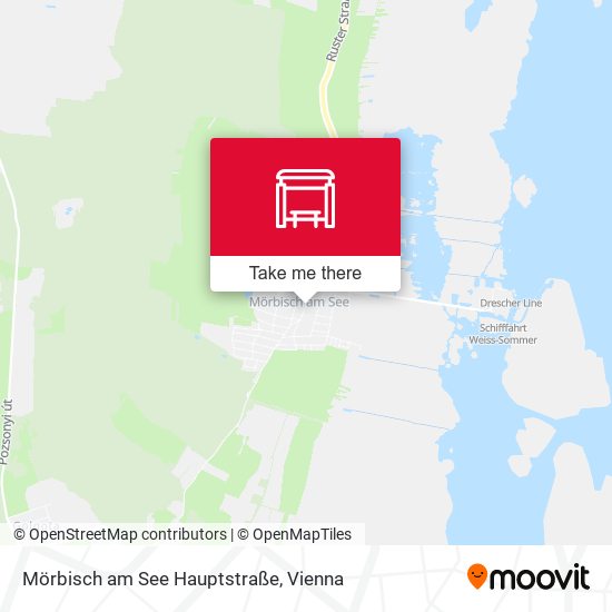 Mörbisch am See Hauptstraße map