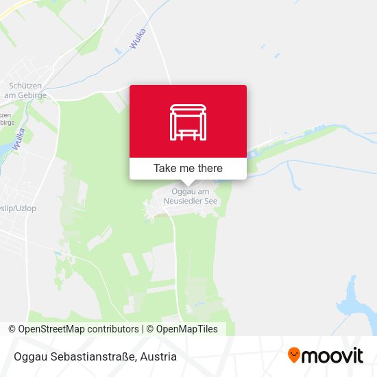Oggau Sebastianstraße map